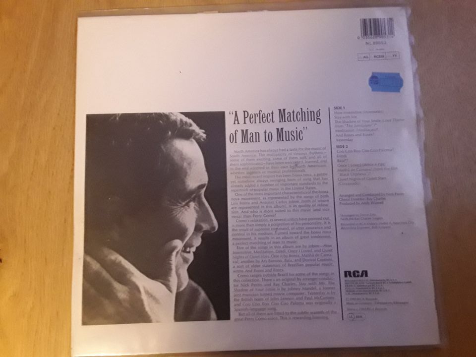 Perry Como - Lightly Latin GER LP 1983 in Fuldatal