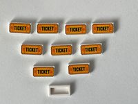 10x LEGO® Fliese 1x2 Ticket Aufdruck Eintritt Karte Neu VB 1€* Bayern - Puchheim Vorschau