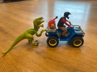 Schleich Flucht auf Quad vor Velociraptor 41466 Dinosaurier Saarland - Nonnweiler Vorschau