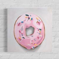 Leinwand Donut Öl original Gemälde Kunst Bild Niedersachsen - Oldenburg Vorschau