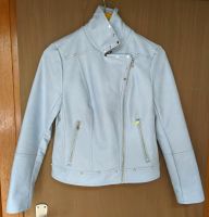 Lederjacke in grau/blau von Orsay Gr. 38 Baden-Württemberg - Hemsbach Vorschau