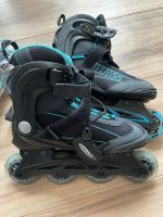 Inline-Skates Damen Gr. 38 schwarz-türkis Sachsen-Anhalt - Schachdorf Ströbeck Vorschau