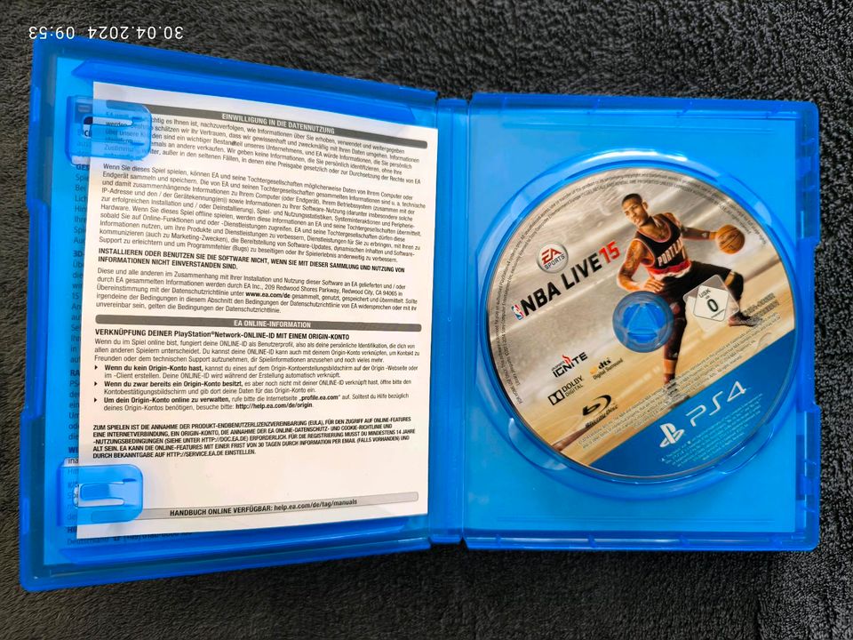 PS4 Playstation Spiele EA Games FIFA NBA NHL in Remshalden