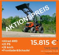 Allradtraktor 25PS 28km/h Frontlader & Schaufel Neu Neu Neu Niedersachsen - Berne Vorschau