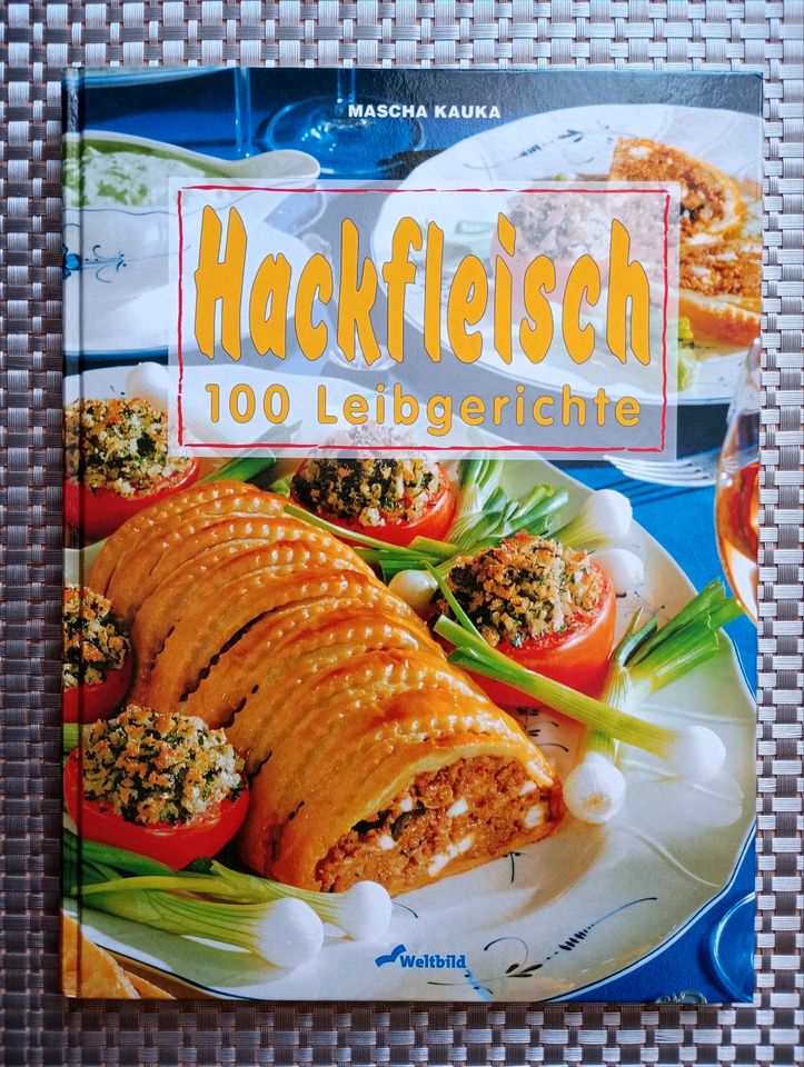 Kochbuch, Rezeptbuch "Hackfleisch" in Heilbronn