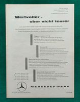 Mercedes Werbung Reklame 1957 Niedersachsen - Danndorf Vorschau