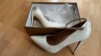 Stiletto Damen Riemchen High Heels Pumps Gr. 42, weiß, glanz Thüringen - Jena Vorschau