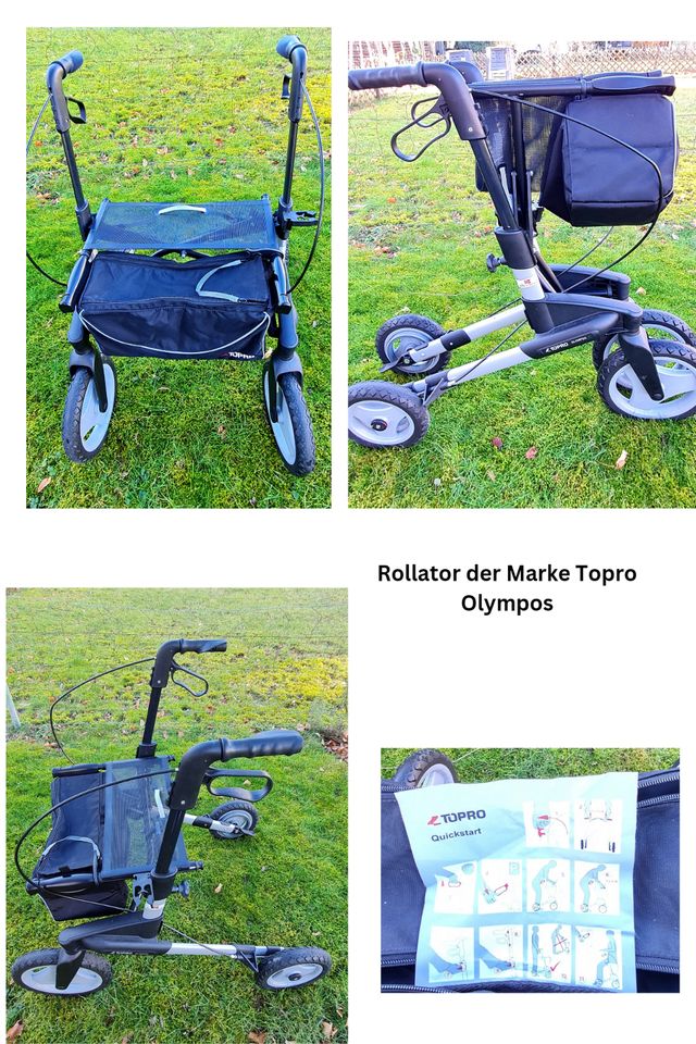 Rollator Topro Olympos in Gäufelden