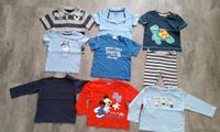 Kleiderpaket Größe 74 80 T-Shirts Leggings Langarmshirt Mickey Saarland - Riegelsberg Vorschau