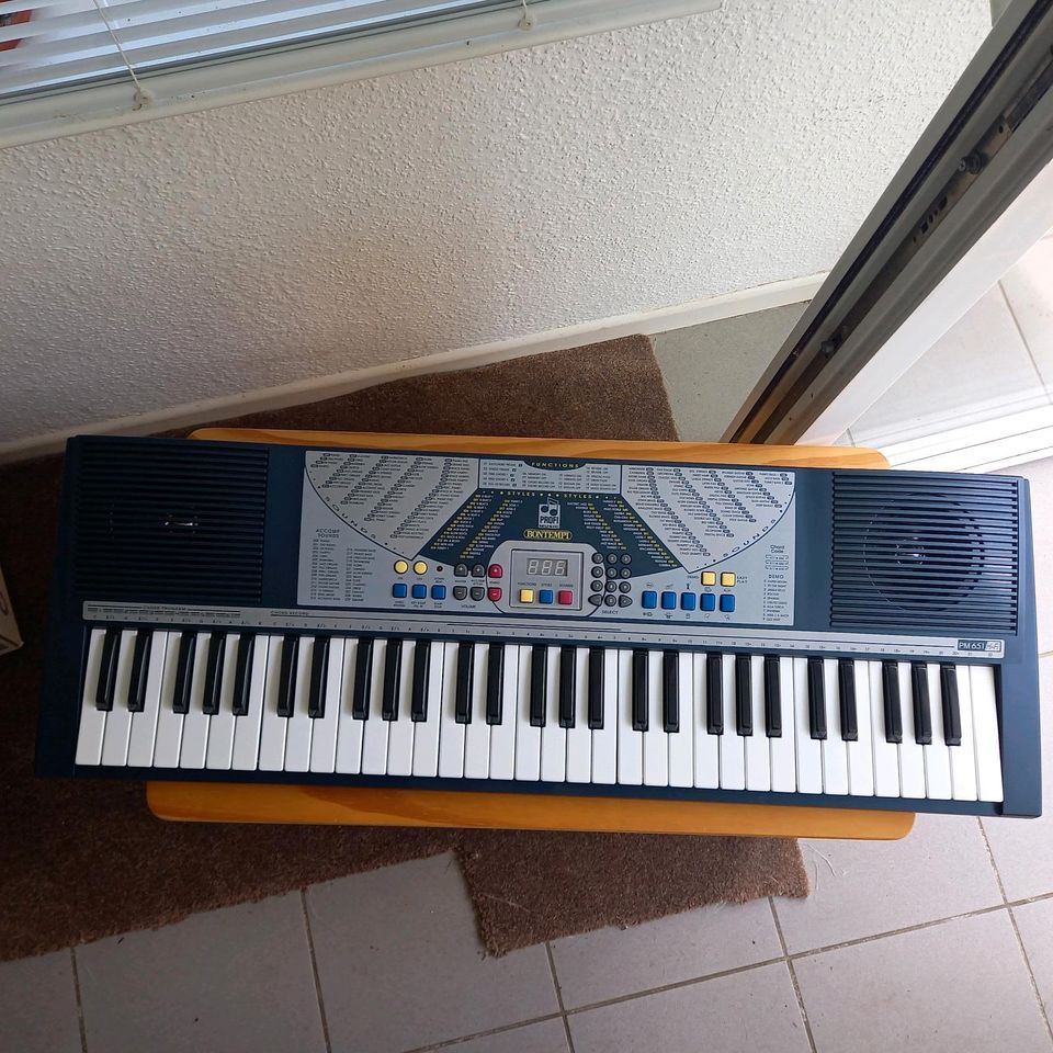 Keyboard bontempi 61 Tasten mit Netzteil in Hamburg