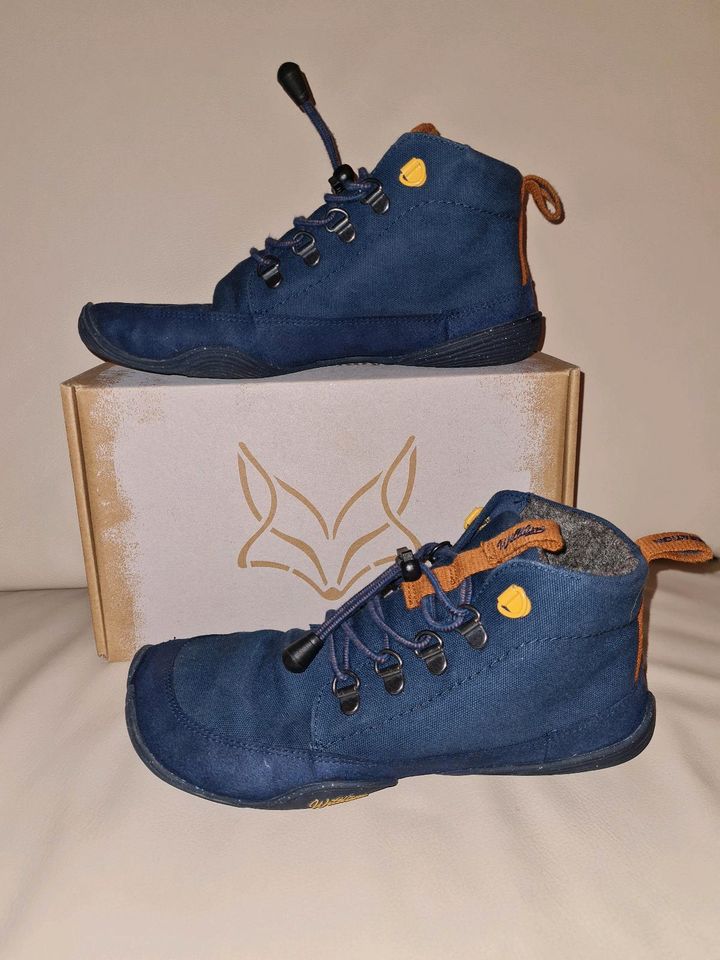 Wildlinge Tejo Barfußschuhe Schuhe Winterschuhe Gr. 35 Blau in Stralsund