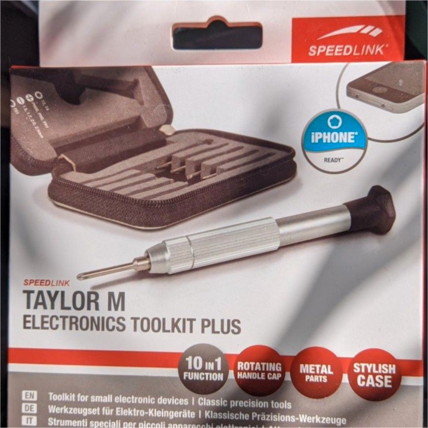 Speedlink Taylor M Elektronik-Toolkit 10 Präzisionswerkzeuge in Hannover