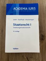 Staatsrecht I Staatsorganisationsrecht Ipsen/Kaufhold/Wischmeyer Baden-Württemberg - Tübingen Vorschau