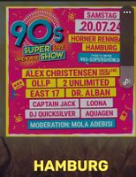 2× tickes 90s supershow hamburg inkl Front of stage upgrade Hamburg-Nord - Hamburg Dulsberg Vorschau
