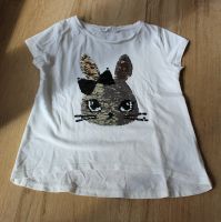 T-Shirt h&m Pailletten Hase Mädchen Gr. 104 Nordrhein-Westfalen - Willebadessen Vorschau