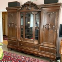 Großer Schrank Vitrinenschrank Regal Kleiderschrank antik vintage Nürnberg (Mittelfr) - Mitte Vorschau