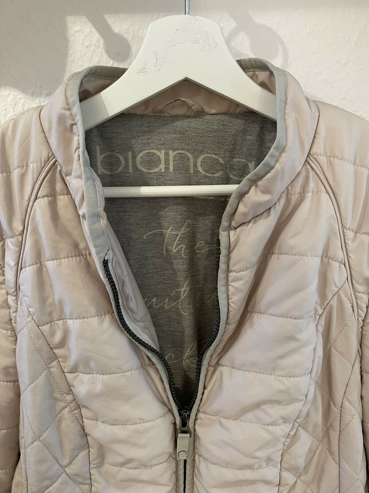 Leichte Steppjacke Bianca - beige 40 in Mönchengladbach