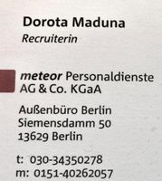 Operator wózka widłowego-Staplerfahrer (m/w/d) Falkensee 14,50€/h Brandenburg - Falkensee Vorschau