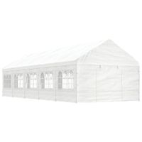 Partyzelt Pavillon mit Dach Weiß 11,15x4,08x3,22 m Polyethylen Bayern - Bad Kissingen Vorschau