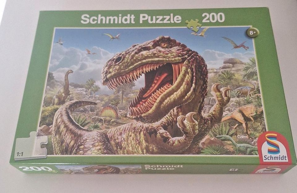 Puzzle Dinosaurier 200 Teile Vollständig in Bad Schussenried