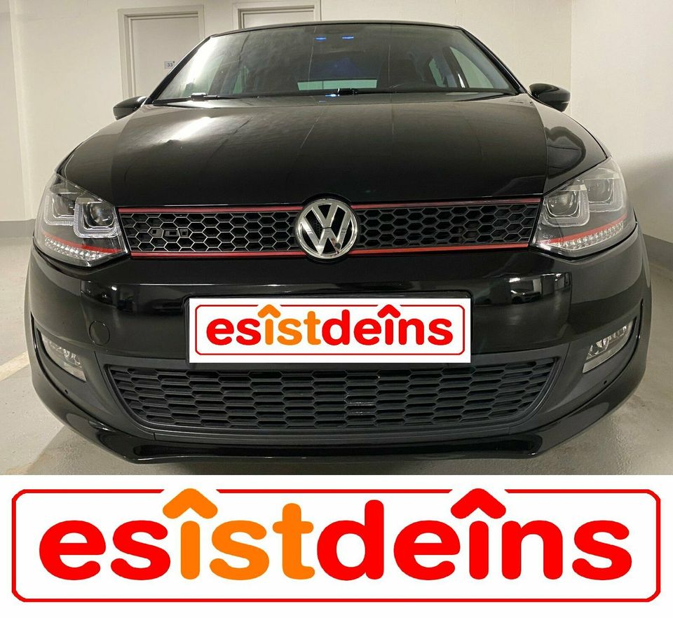 VW Polo 6R 6C Scheinwerfer Set rote Linie u. LED-Lauflichtblinker in Quickborn