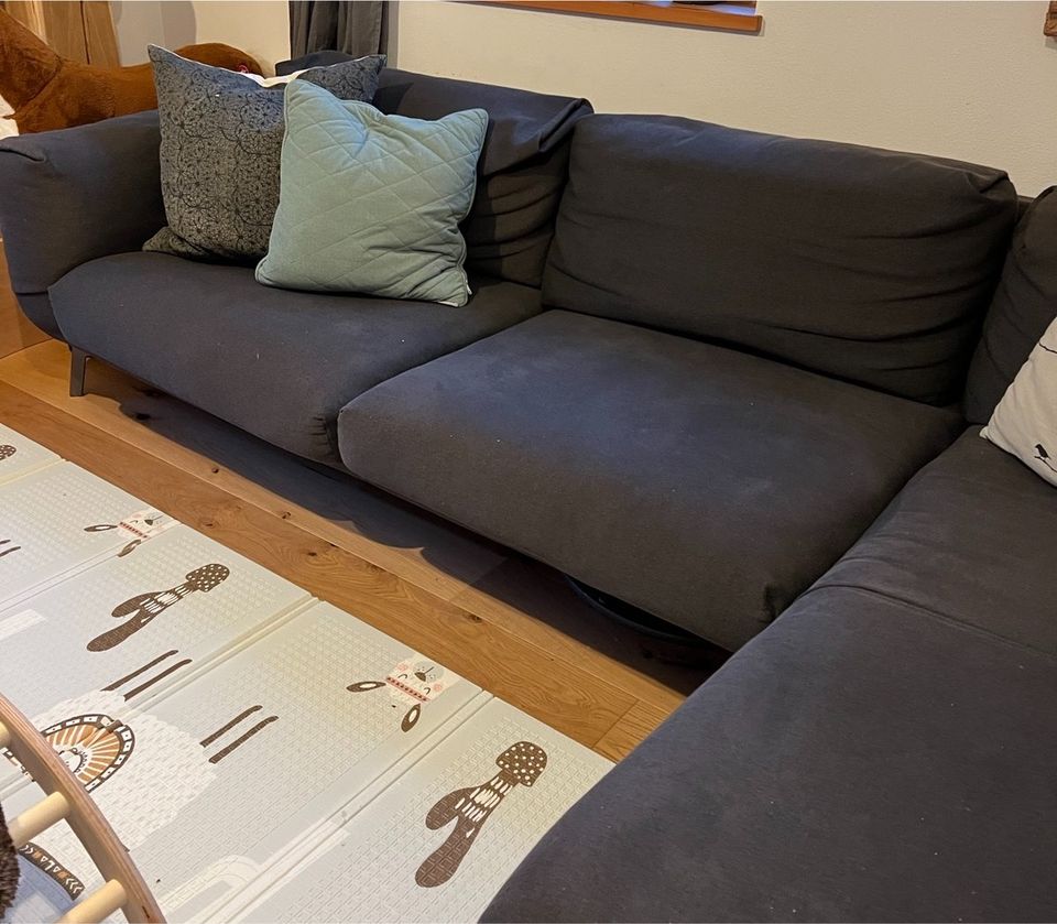 Sofa Contur 6300 Anthrazit in Penzberg