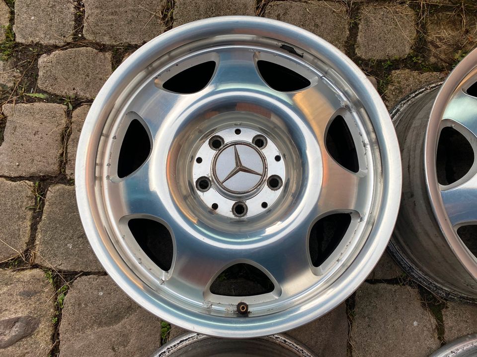 16 Zoll Mercedes CLK W208 W209 SLK C W202 W203 7Jx16H2 ET37 5x112 in Klein-Winternheim