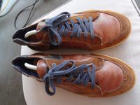Herren Schuhe Sneaker  Gr.42 braun Leder gebraucht Nürnberg (Mittelfr) - Mitte Vorschau