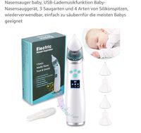 Nasensauger baby, USB-Lademusikfunktion Baby-Nasensauggerät, 3 Sa Schleswig-Holstein - Glinde Vorschau