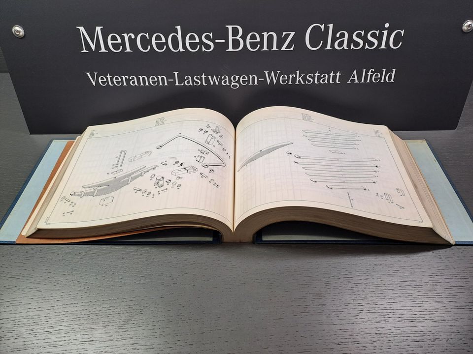 Mercedes-Benz Fahrgestell - Ersatzteilliste Type L+LA 1620 - 1623 in Alfeld (Leine)