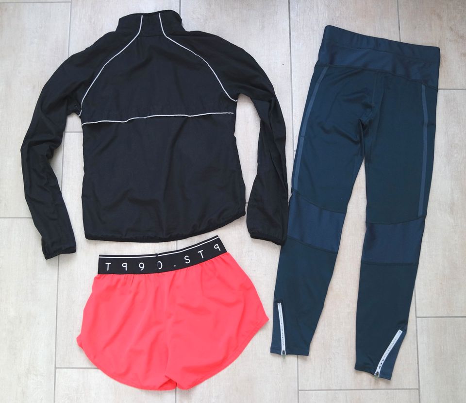 Sportset WIndbreaker Laufhosen Jogging Running H&M XS/S in Mücheln (Geiseltal)