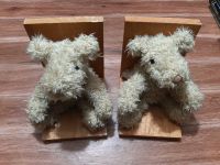 2 Alte Vintage Buchstützen Bär / Bärchen / Teddy Antik Holz Retro Niedersachsen - Wolfsburg Vorschau