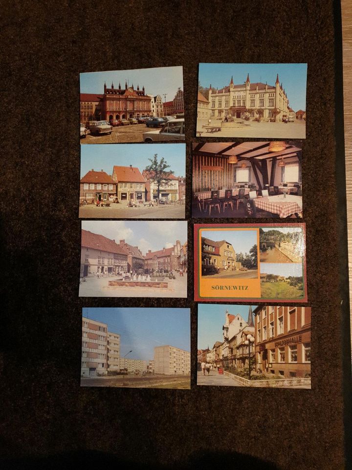 Ansichtskarten-Postkarten aus den neuen Bundesländern in Bad Bramstedt