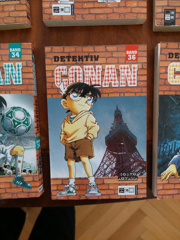 9 Manga/Anime Bücher Detektiv Conan v. Gosho Aoyama in Augsburg