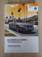 BMW 2er Cabrio Prospekt Betriebsanleitung 2015 Baden-Württemberg - Langenau Vorschau