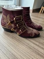 Original Chloé chloe susanna boots weinrot Bordeaux fullset Bayern - Ansbach Vorschau