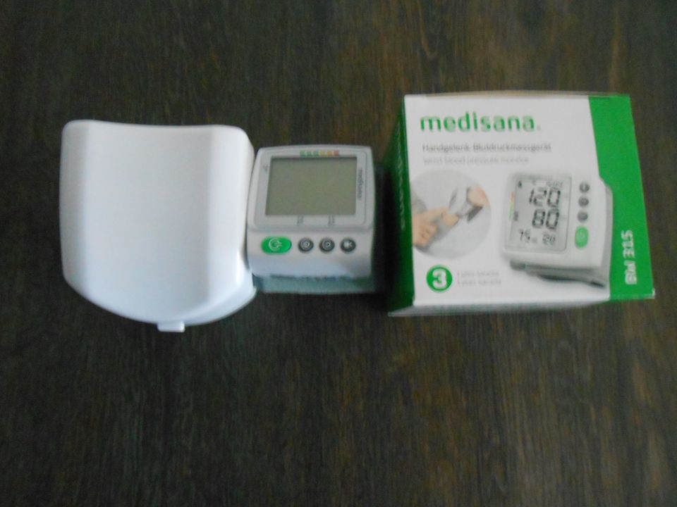 Handgelenk- Blutdruckmessgerät von MEDISANA – NEUWERTIG und OVP. in Bayern  - Ingolstadt | eBay Kleinanzeigen ist jetzt Kleinanzeigen