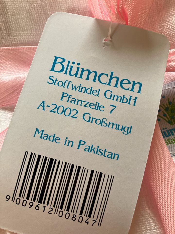 Blümchen Mullwindeln Stoffwindel NEU 5er Pack Bio-Baumwolle in Rostock