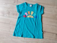 FRUGI T-Shirt Gr. 104-110 - grün/türkis - Sonne/Regenbogen - Bio Baden-Württemberg - Müllheim Vorschau