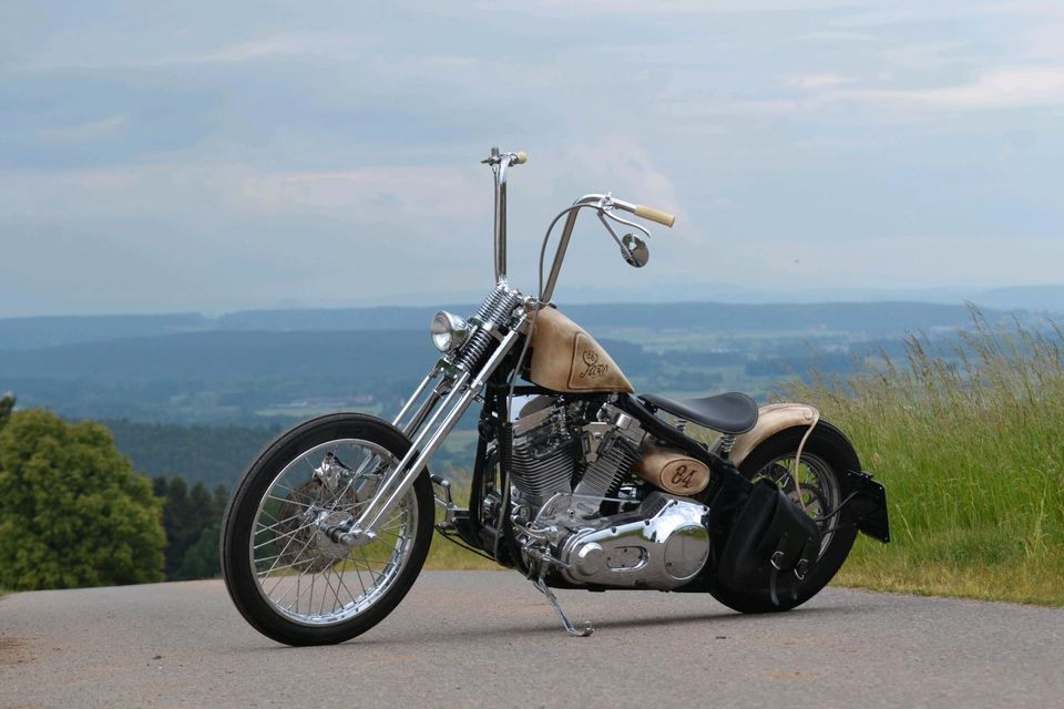 Harley Davidson 2 Liter Motor Evo Softail Chopper Custom in Wernberg-Köblitz