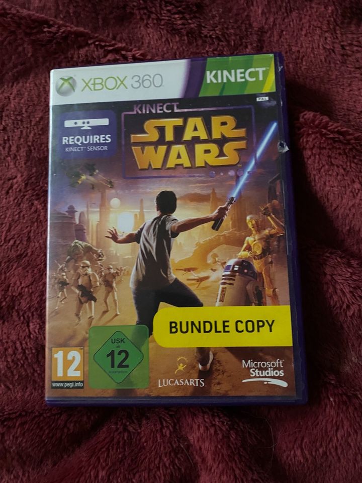 Tausche Star Wars Kinect XBox 360 Spiel Videospiel in Königslutter am Elm