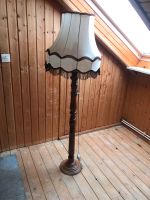 Stehlampe Lampe Schirm Schirmlampe Holz Sachsen-Anhalt - Gardelegen   Vorschau