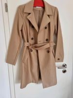 Trenchcoat Übergangsmantel neu! Klassisch beige 34 36 Bayern - Gröbenzell Vorschau