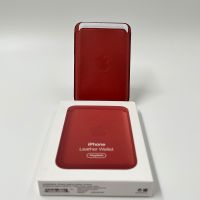 Apple iPhone Leather Wallet Rot Nordrhein-Westfalen - Krefeld Vorschau