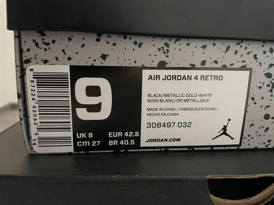 Jordan 4 Retro 42,5 in Kamp-Lintfort