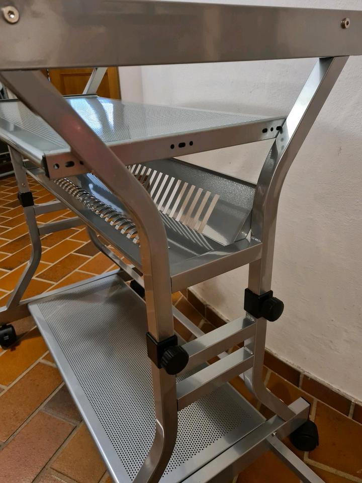 Computertisch Schreibtisch Computerwagen Bürotisch neu rollbar in Polling Kr Mühldorf a Inn