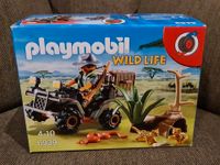 Playmobil Wildlife 6939 Wilderer mit Quad Neu OVP ungeöffnet Hessen - Frankenau Vorschau