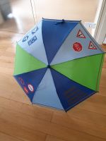Kinder Regenschirm, NEU, mit Verkehrszeichen, blau/ grün Nordrhein-Westfalen - Gelsenkirchen Vorschau