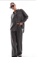 H&M Bluse Oversize S 36 grau premium Selection Berlin - Wannsee Vorschau