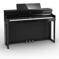 E-Piano Roland HP-704 in schwarz hochglanz einfach mieten + deutschlandweit Rheinland-Pfalz - Niederzissen Vorschau
